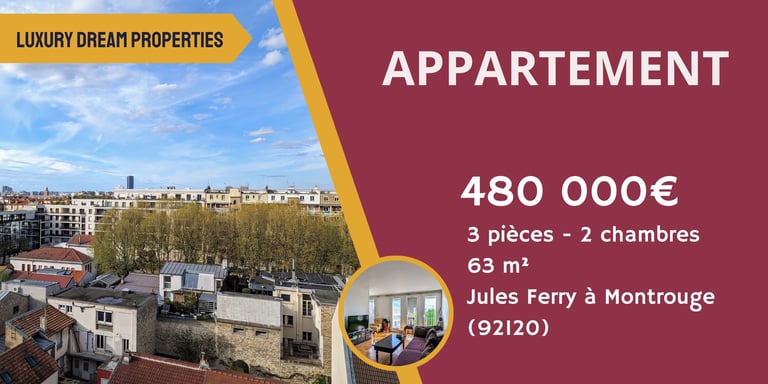 appartement à vendre à montrouge