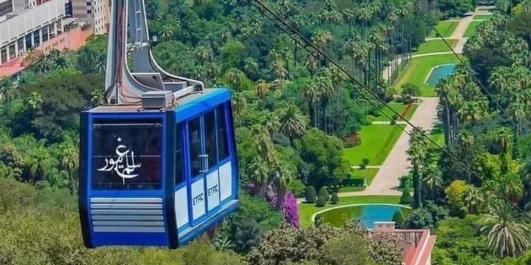 Telephérique jardin d'essai