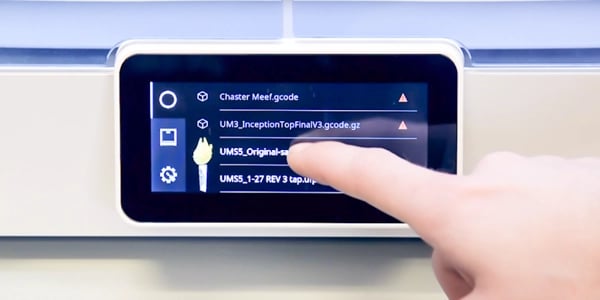 PRINTER TOUCH PANEL NOT WORKING