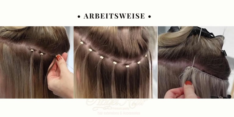 Braidless Weaving mini tutorial flat weft