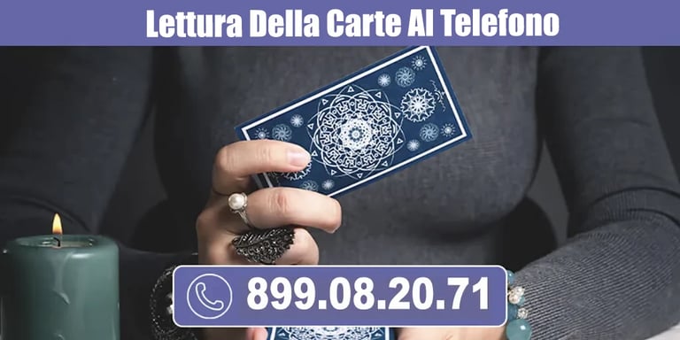 lettura delle carte al telefono