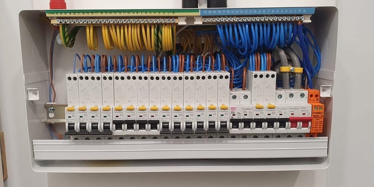 Electrician Exeter Cunsumer Unit / Fuse Board Upgrades