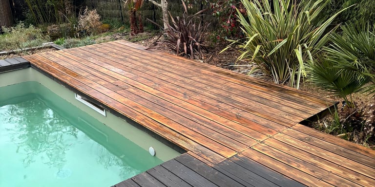 terrasse bois nettoyage vapeur