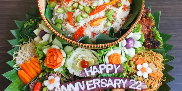 nasi liwet makanan untuk natal