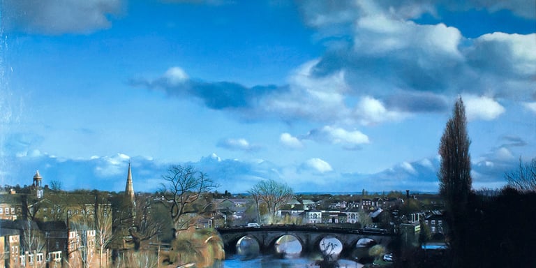 The English Bridge, Shrewsbury © SJ Miller 2024