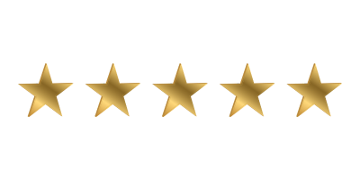 a row of five star - spangled stars