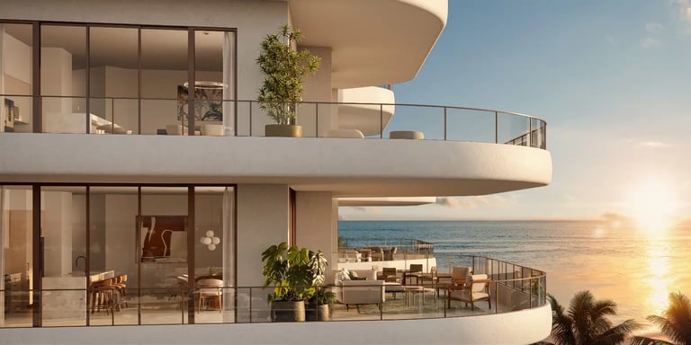 Bungalow East Balcony view I Margarita Rosa Budina