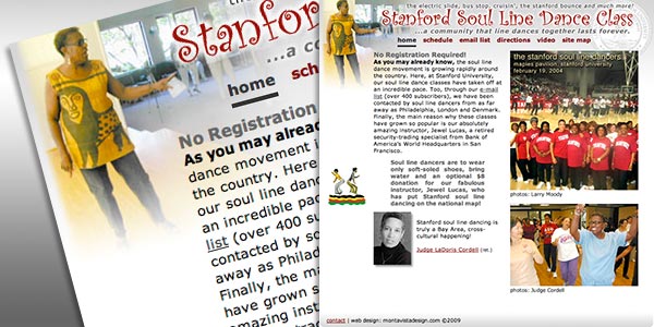 Stanford Soul Line Dance Class