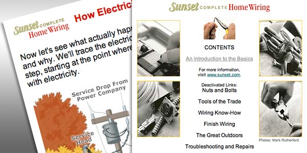 Sunset Complete Home Wiring Webpages