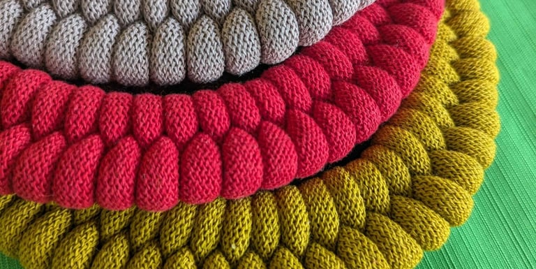 colorful rope - wrapped rope - wrapped bracelets