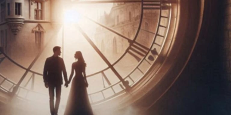 Saga de romance historique Les échos du Temps - Angélique Vanhecke.