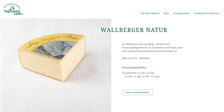 Wallberger Natur Naturkäserei TegernseerLand