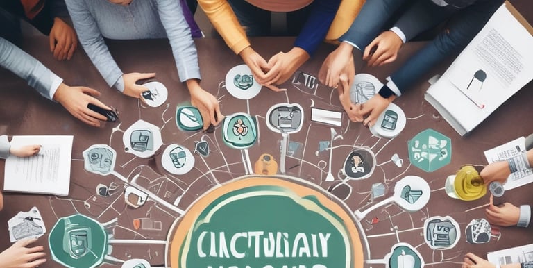 A developer working on a laptop with code on the screen in a dimly lit room.