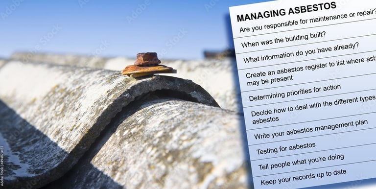 Asbestos management plans