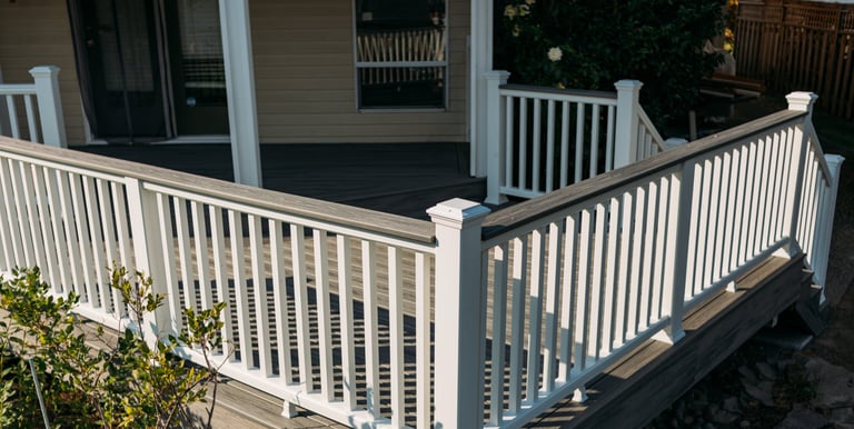 Trex composite decking