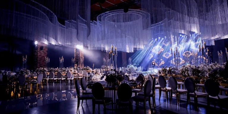 Event decoration setup