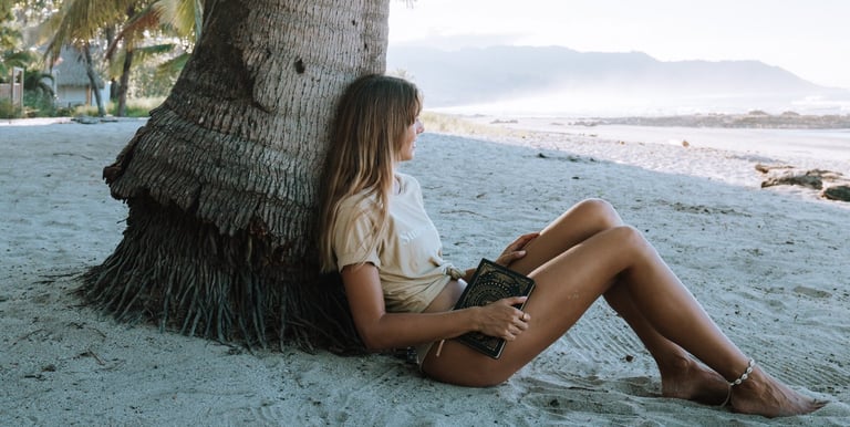 Solo Traveler Santa Teresa Costa Rica. Beach