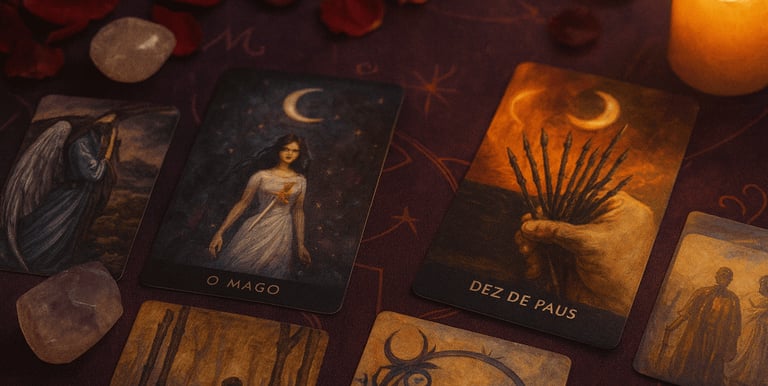 Leitura de Tarô Cigano e Tarô dos Anjos