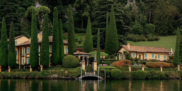 Villa La Cassinella in Lake Como