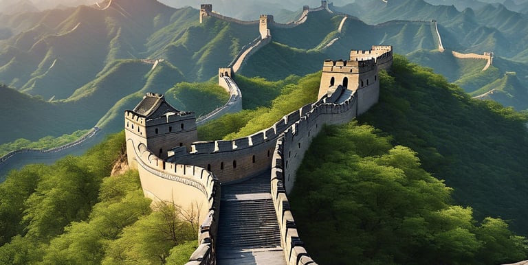 a person standing on top of a mountain at sunset