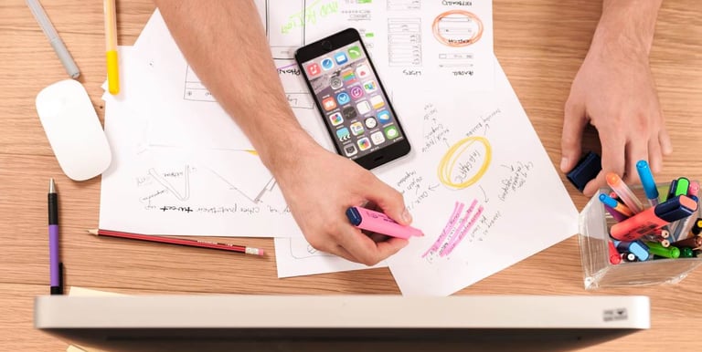 Promotional material design