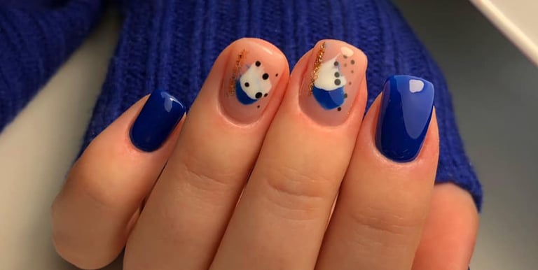 Atliktas manikiūras ir nago plokštelės padengimas