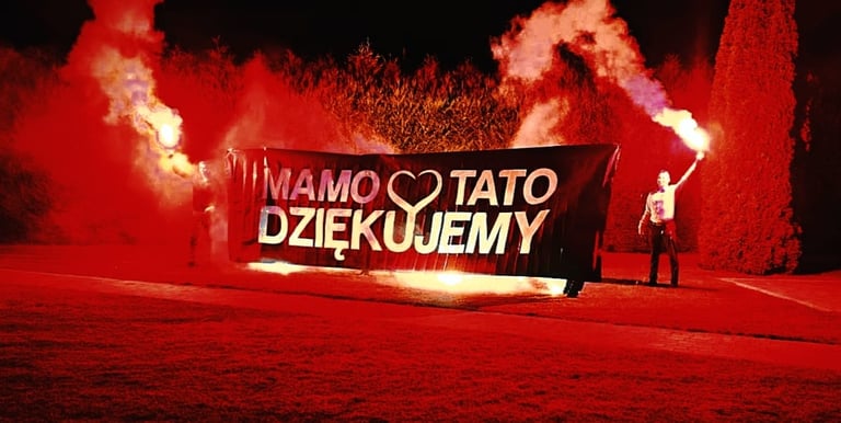 mamo tato dziekujemy pirobaner na podziękowania dla rodziców