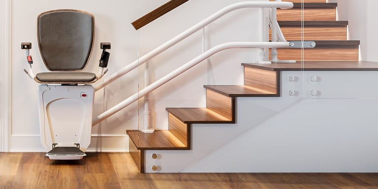 lehner alpha curved stairlift