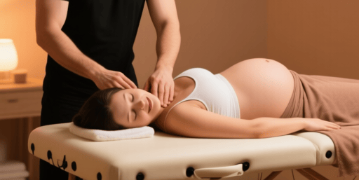 image de massage villeneuve tolosane prénatal