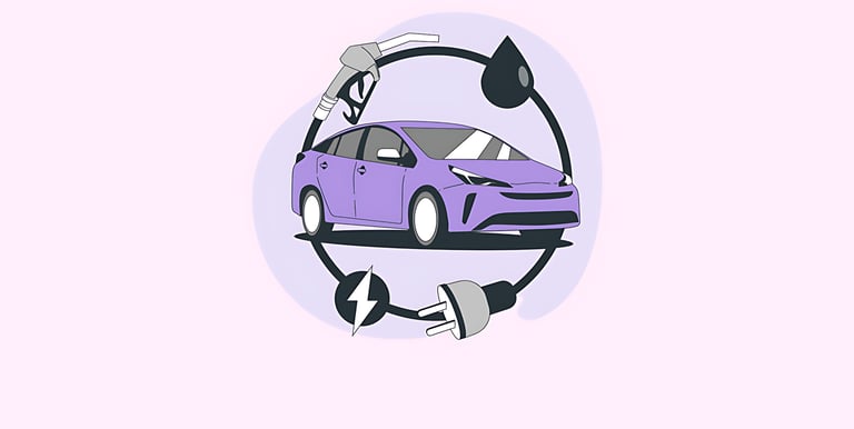 Illustration of ICE to EV