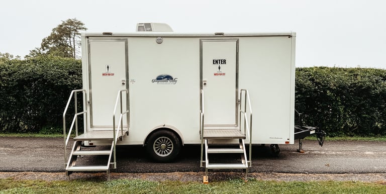luxury bathroom rentals, luxury restroom rentals, luxury rental bathrooms
