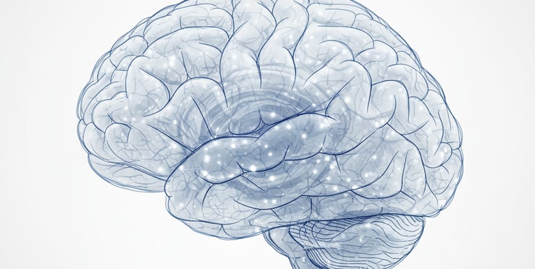 Brain graphical image