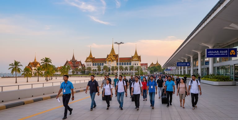 Thailand sightseeing experience with guided group support
