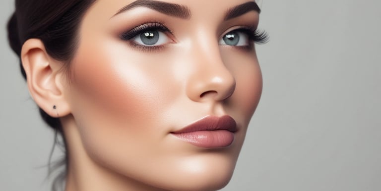 woman covering her body