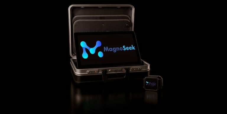 MagnoSeek en fondo negro