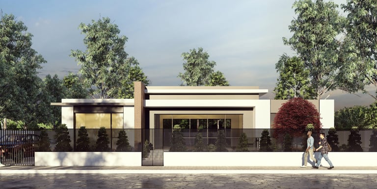 Locuinta parter cu design modern minimalist