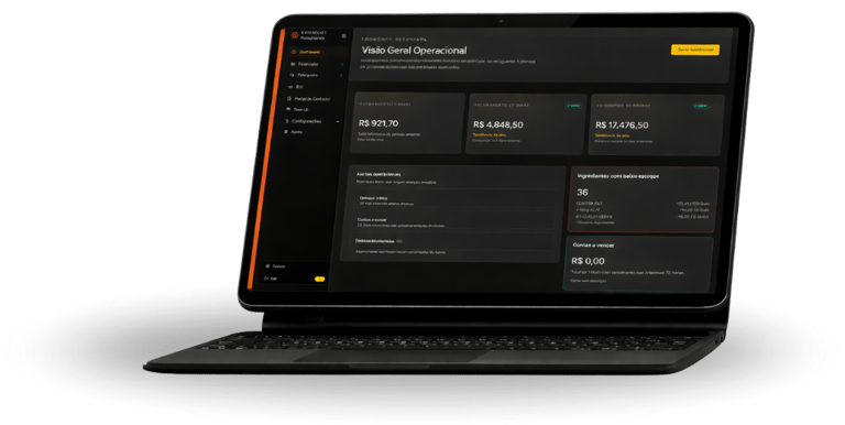 retaguarda web tronsoft para food