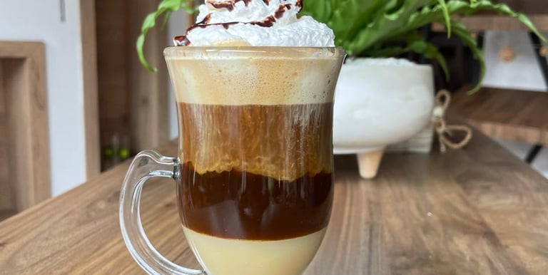 Capuccino,  Café San Gabriel, Restaurante Guanapalo Quimbaya Quindio