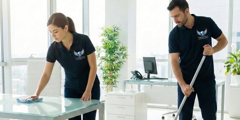 Servicio de limpieza integral y mantenimiento de higiene en comunidades de vecinos y oficinas