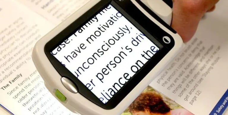 Low vision rehabilitation is a set of services aimed at maximizing the remaining vision for people with low vision.