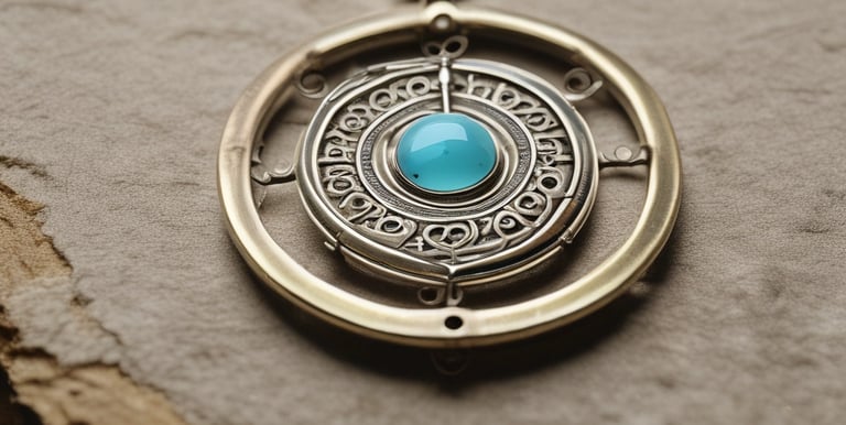 A person is sitting on a blue yoga mat adorned with celestial patterns, holding a crystal in their open hand, with bare feet visible in a relaxed pose.