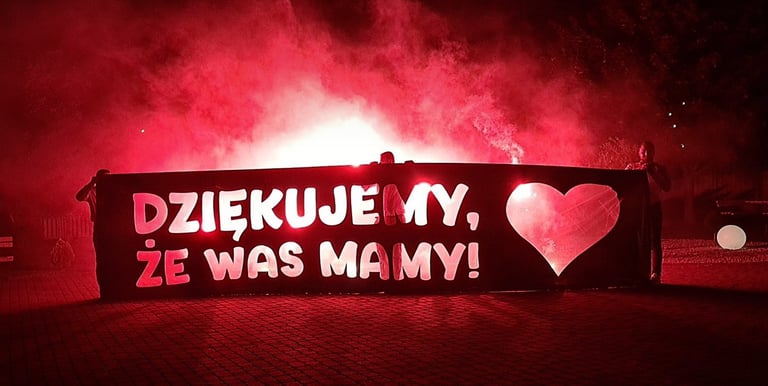 pirotechnika podziękowania dla rodziców atrakcja weselna