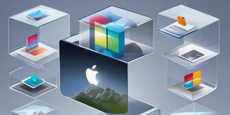 Remote IT support session with a professional assisting a client via laptop.