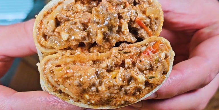 burrito boeuf tomate diete