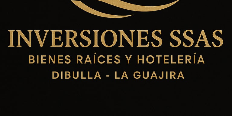 Alt: “Empresa de bienes raíces en Dibulla La Guajira especializada en venta y arriendo de casas, terrenos y propiedades frent