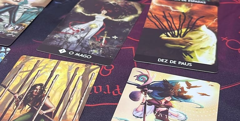 Leitura de Tarô Cigano e Tarô dos Anjos
