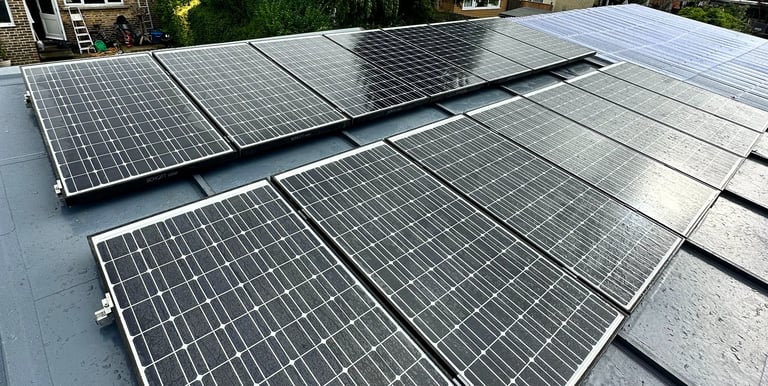 Solar panel installation Sunbury, Surrey, West london