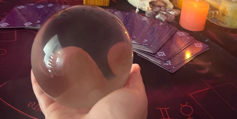 Leitura na Bola de Cristal