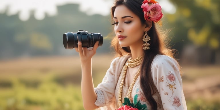 A person in pink scrubs assists another person with a foot bath. The person providing the service wears black gloves, and the other person's feet are submerged in a light blue basin filled with brownish water. The setting suggests a pedicure or spa treatment.