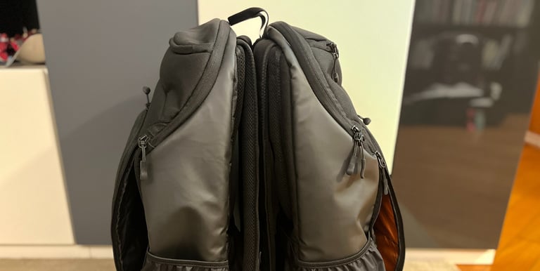 Faraday backpack Airline compliant sleek design